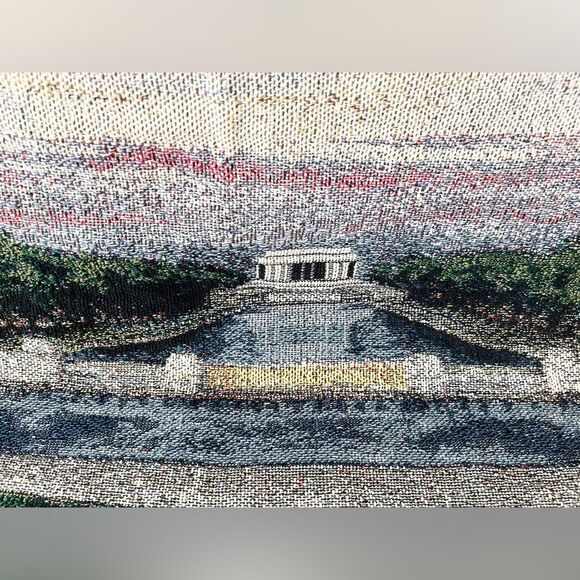 Pure Country Weavers World War II Memorial Tapestry Blanket Throw Made in USA - Picture 3 of 10